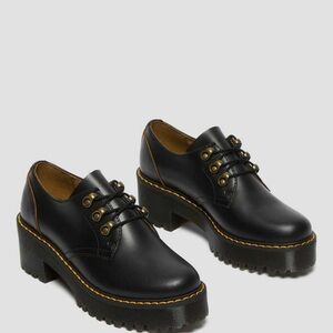 Dr Martens - Leona Lug Derby platform Black size 5 NEW Women's Shoes
